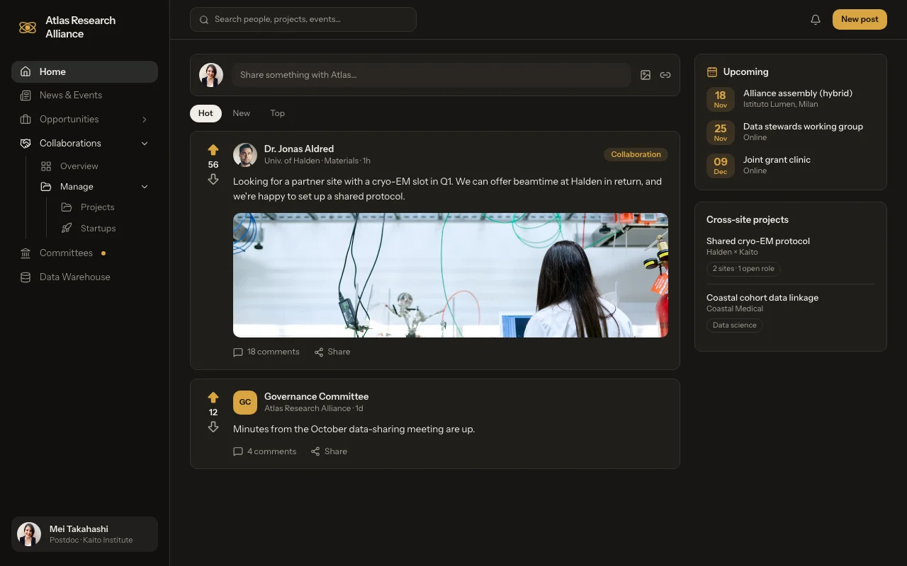 Atlas Research Alliance: home page